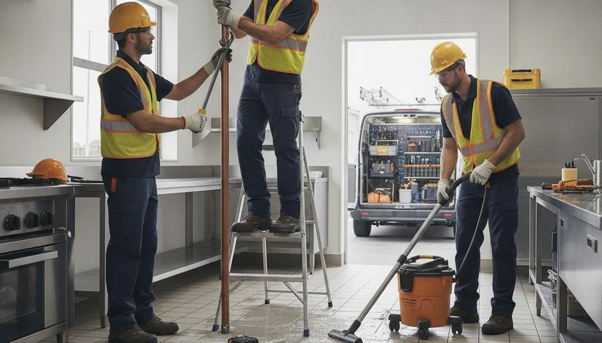 Emergency plumber servicing Andover, MA homes for leaks, burst pipes, and urgent repairs